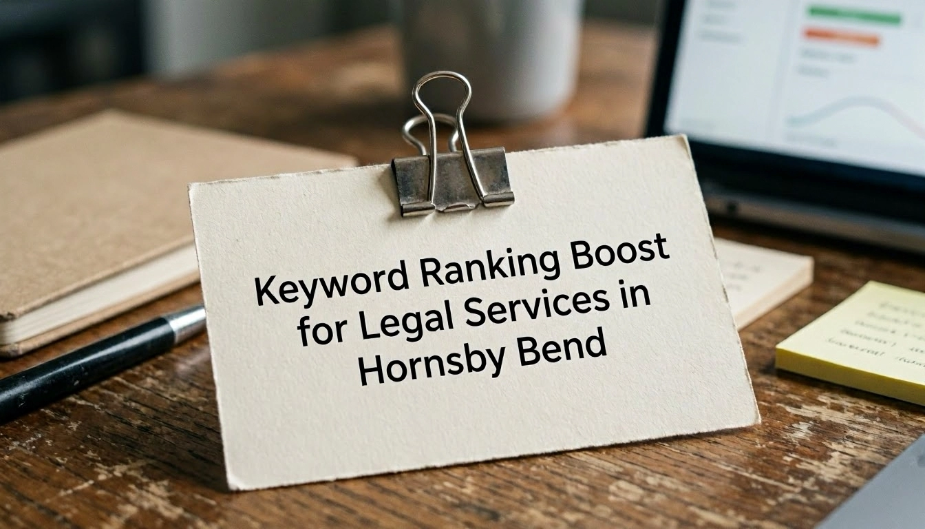Keyword Ranking Boost for Legal Services in Hornsby Bend