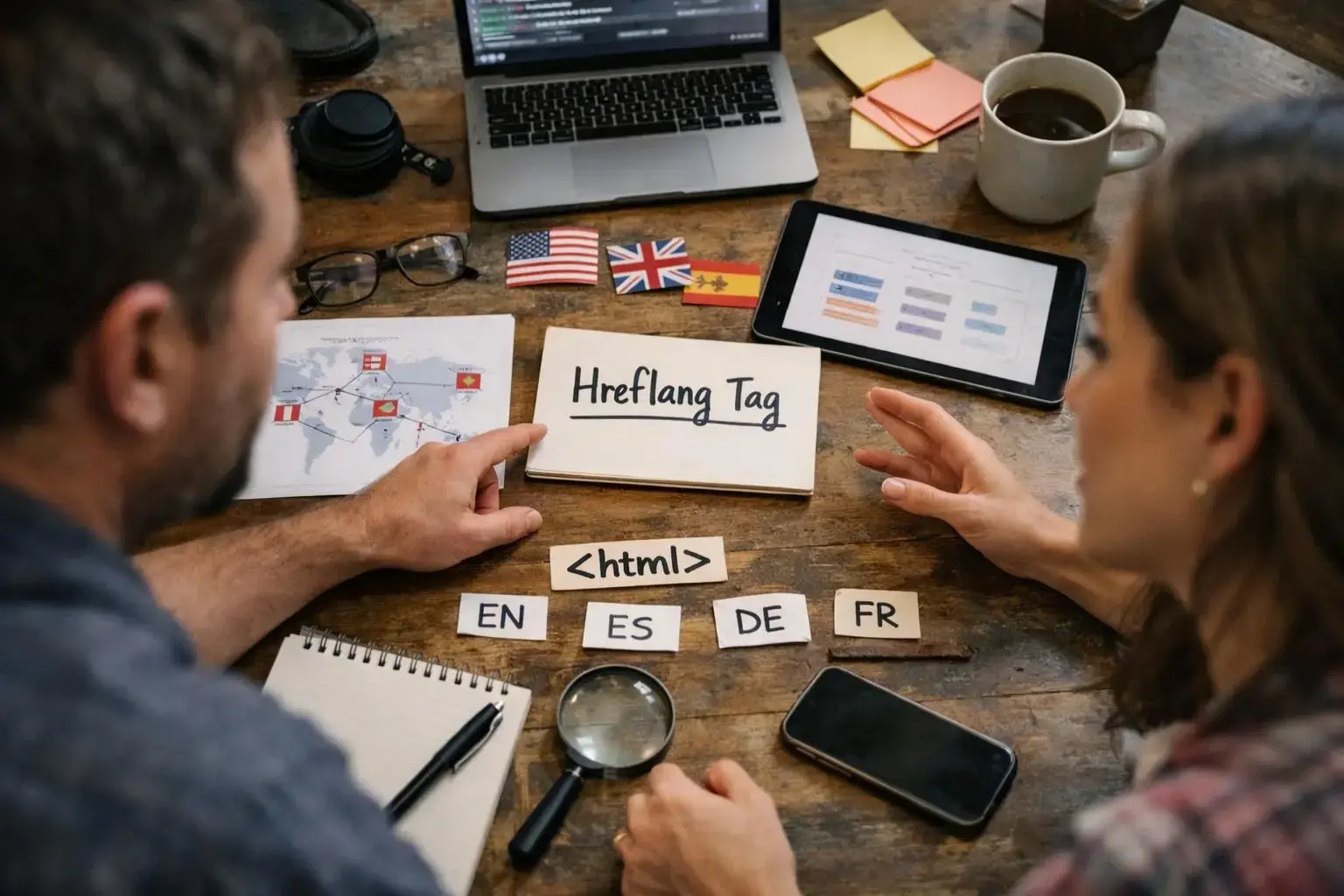 Hreflang Tag in SEO Agency: Hreflang Tag is an HTML attribute that tells search engines which version—visual guide