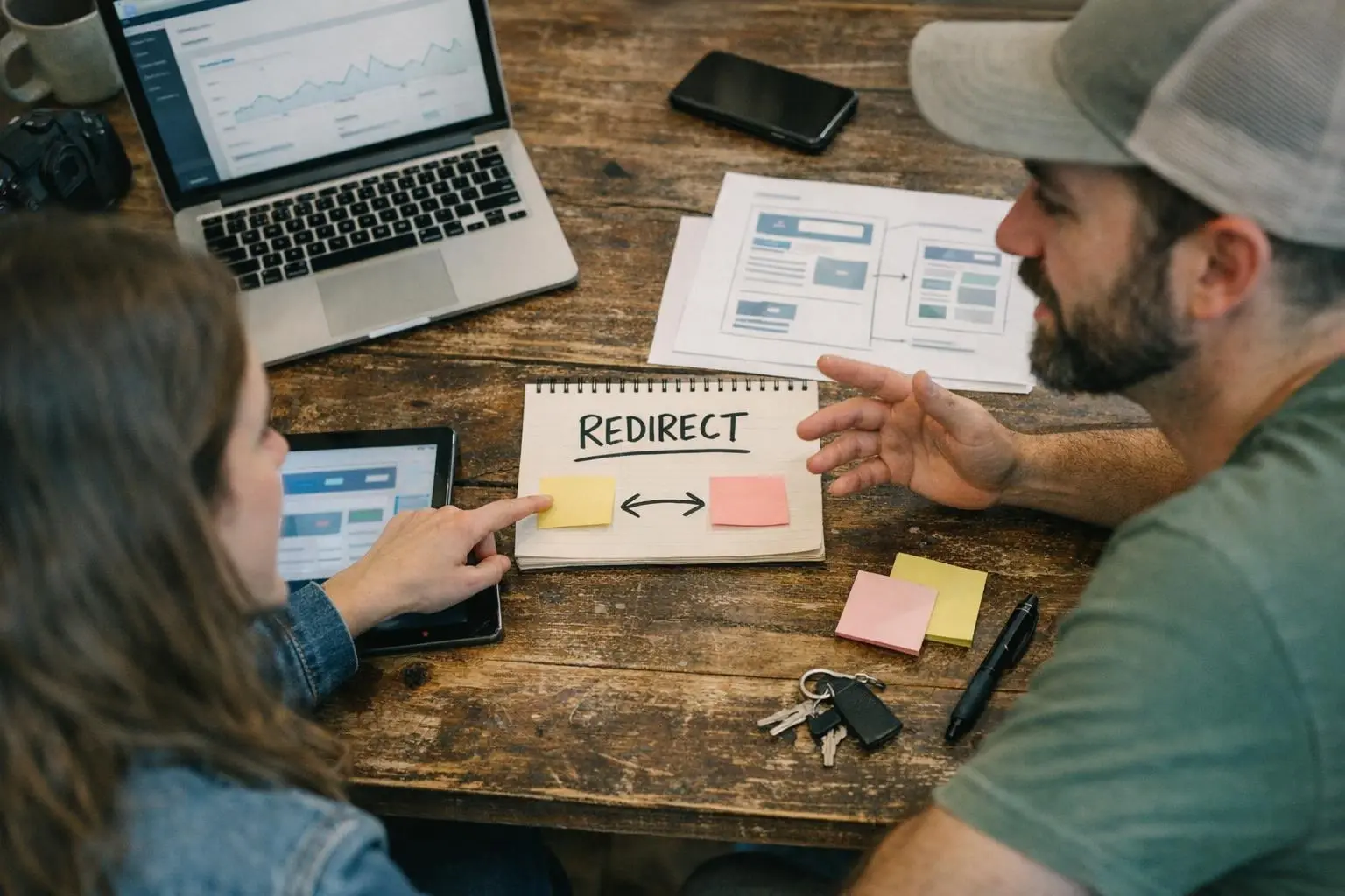 Redirect in SEO Agency: Redirect is a technique that sends website visitors and search engines from—visual guide